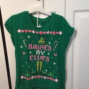 ELF Green Kids Tee - Raised by Elves Design